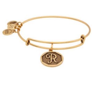 Alex and Ani initial R bracelet